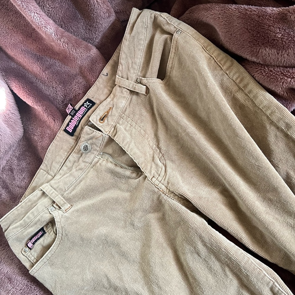 Bubblegum Low Rise Corduroy Pants